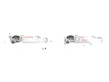 2X TŘMENY BRZDY KAMOKA PŘEDNÍ L+P DO SEAT VW AROSA LUPO I POLO