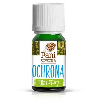Pani Szyszka, mieszanka do aromaterapii, do samochodu i domu OCHRONA, 10 ml
