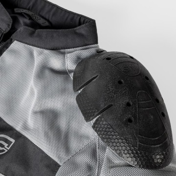 ТЕКСТИЛЬНАЯ МОТОЦИКЛНАЯ КУРТКА OZONE DART SILVER S