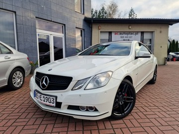 Mercedes Klasa E W212 Coupe 200 CGI BlueEFFICIENCY 184KM 2010 Mercedes E 200 Coupe Avantgarde Automat Kamera Nav, zdjęcie 1