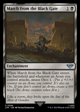 MtG: March from the Black Gate (LTR)