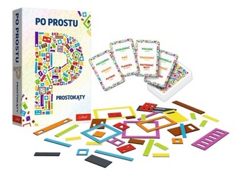 GRA PO PROSTU P PROSTOKĄTY TOWARZYSKA TREFL 02437