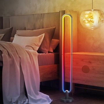 LAMPA LED podłogowa WIFI SMART TUYA PLUG RGBW INTELIGENTNA MOCNA JAKOŚĆ