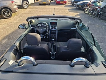 Peugeot 207 CC 1.6 VTi 120KM 2007 Peugeot 207 CC 1.6 Benzyna 120 KM, Cabrio, Klima, zdjęcie 9