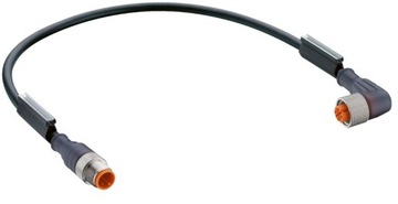 RST 3-RKWT/LED A 4-3-224/12m przewód M12 LED, PUR