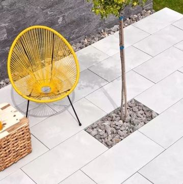 Płytka Tarasowa Megan Biała 100x50 Porcelanowy