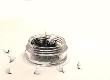 HITLASH веерные пучки ресниц 10в1 10D 0,07D 13мм