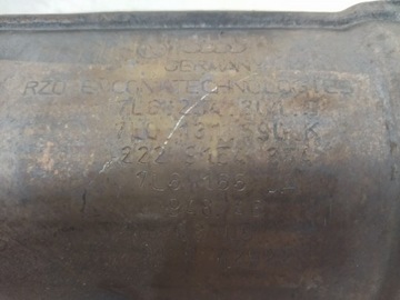 7L6254301S КАТАЛИТИЧЕСКИЙ НЕЙТРАЛИЗАТОР CAT 3.6 FSI TOUAREG 7L