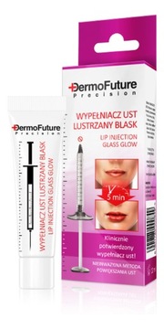 DermoFuture Wypełniacz ust Lustrzany blask 12 ml