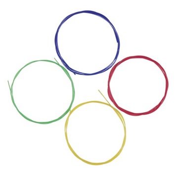 Красочные струны для укулеле, нейлоновые струны для укулеле.