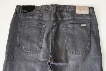 Armani Exchange spodnie Slim rozm 34-32 pas 92 cm