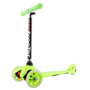 ТРЕХКОЛЕСНЫЙ БАЛАНСИРОВАННЫЙ САМОКАТ СО СВЕТЯЩИМИСЯ СВЕТОДИОДНЫМИ КОЛЕСАМИ ДЛЯ ДЕТЕЙ
