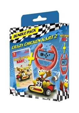 CRAZY CHICKEN KART 2 + KIEROWNICA SWITCH