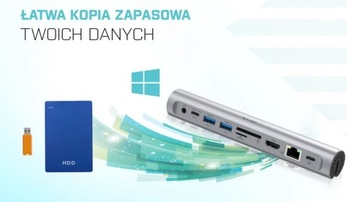 I-TEC Stacja dokująca USB-C PD 100W + podstawka pod laptopa 15,6'