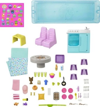 БОЛЬШОЙ АВТОМОБИЛЬ BARBIE DREAM CAMERA С АКСЕССУАРАМИ