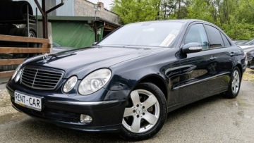 Mercedes Klasa E W211 Sedan W211 2.1 (220 CDI) 150KM 2002 Mercedes E 220 2.2CDi 150PS OPŁACONY Skóry, zdjęcie 1