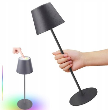 LAMPKA DOTYKOWA STOŁOWA LED LAMPA NOCNA 8 KOLORY