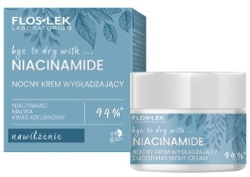 FLOSLEK LABORATORIUM NIACINAMIDE Nocny Krem wygładzający 50 ml