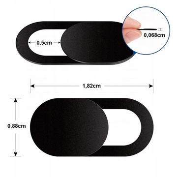 WEBCAM COVER ZAŚLEPKA ZASŁONKA KAMERY INTERNETOWEJ