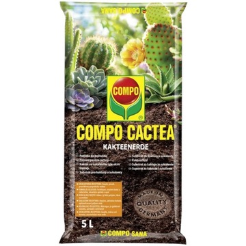 COMPO SANA 5Л ПОЧВА ДЛЯ КАКТИЙ И СУКУЛЕНТОВ