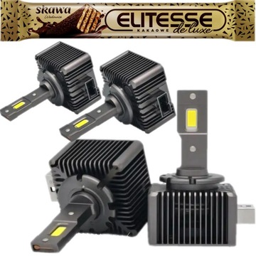 PrEmIUM 2x żarnik żarówki samochodowe LED D1S 6000k 35W x2 CANBUS MARKOWE