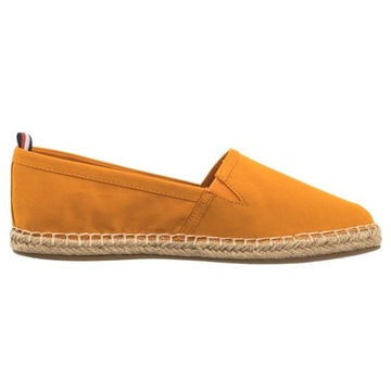 Buty Espadryle Tommy Hilfiger Basic Flat Espadrille Rich Pomarańczowe