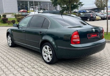 Skoda Superb I 2.0 115KM 2004 Skoda Superb Zarejestrowany - GAZ - Nowa butla 2.0 BenzynaLPG 116KM, zdjęcie 4