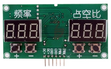 ШИМ-контроллер 3,3 В-20 В, 6 Гц-100 кГц, модуль генератора