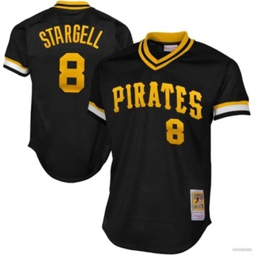 Koszulki baseballowe Pittsburgh Pirates Willie Stargell Jersey Topy sportow