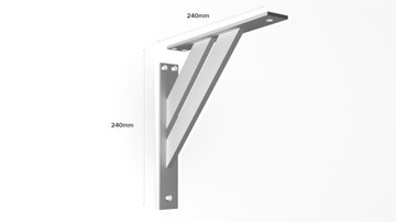 ОПОРА ДЛЯ ПОЛКИ, 2 ШТ. ОПОРА ДЛЯ ПОЛКИ LOFT 240