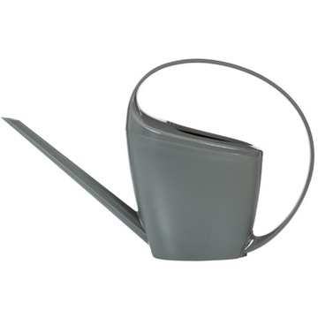 Ciemnoszara konewka domowa 1,4l do kwiatów