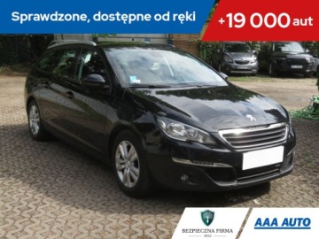 Peugeot 308 II SW 1.6 BlueHDi 120KM 2017 Peugeot 308 1.6 BlueHDi, Salon Polska, Serwis ASO