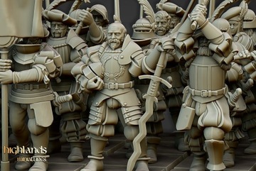 Ландскнехты Зольтау - Highlands Miniatures