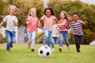 НАБОР ИЗ 2-х ДЕТСКИХ ФУТБОЛЬНЫХ ВОРОТ 92х64х48СМ + МЯЧ + НАСОС