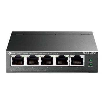 TP-LINK TL-SG105PE łącza sieciowe Nie zarządzany L
