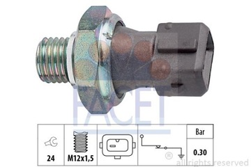 SPÍNAČ TLAKOVÝ OLEJE 7.0071 FACET BMW 1 E81