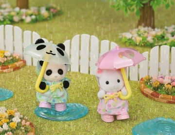 Specer z parasolkami Baby Duo Sylvanian Families 5748