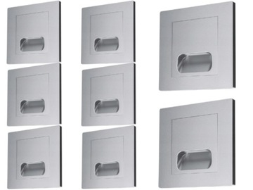 Zestaw Oprawki Schodowe Halogen LED 8x Lampki