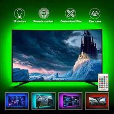 ПОДСВЕТКА ТЕЛЕВИЗОРА 16 СВЕТОДИОДОВ RGB 300см ПУЛЬТ ДУ USB