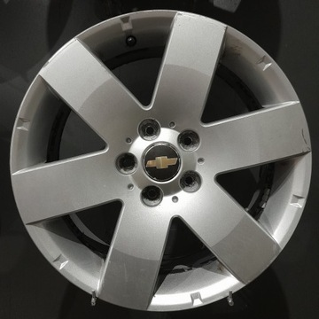 4× DISK HLINÍK CHEVROLET OE 7.0" X 17" 5X115 ET 48