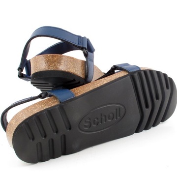 SCHOLL HEAVEN MED GRANATOWE ZDROWOTNE 51558/44