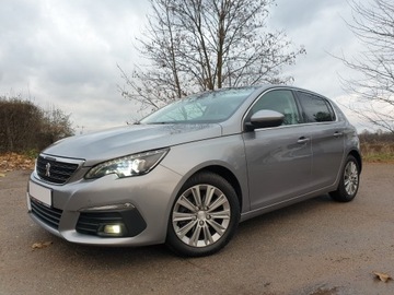 Peugeot 308 II SW Facelifting 1.2 PureTech 130KM 2018 PEUGEOT 308 II 1.2 Aut, Allure, PANORAMA, Full LED, podgrz. siedz, POLSKA, zdjęcie 12