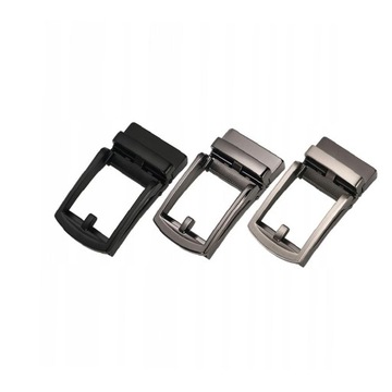 3Pcs Automatic Belt Buckle Alloy Casual Ratchet