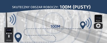 Retekess T130S Bezprzewodowy Zestaw Tour Guide, Przewodniki Audio ,100M