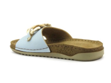 INBLU AA-64 ТАПОЧКИ ЖЕНСКИЕ С СИНЕЙ ЦЕПЬЮ ЛЕТНИЕ