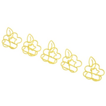 Скрепки для бумаги 45 ЗОЛОТО