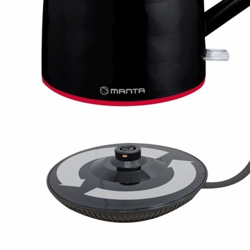 Электрический чайник Manta Orisa 1,7л 2200Вт черный