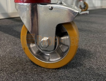 Мобильный консольный стеллаж для бревен/полиуретан