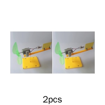 2x Mini Generator Wiatrowy Miniaturowy Zestaw