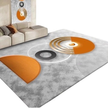 NOWOCZESNY DYWAN DO SALONU UNIKALNY GEOMETRYCZNY WZÓR 160x230